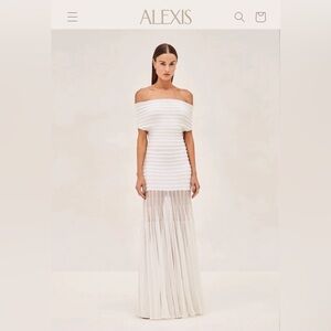 Alexis Marce Bridal Dress in White